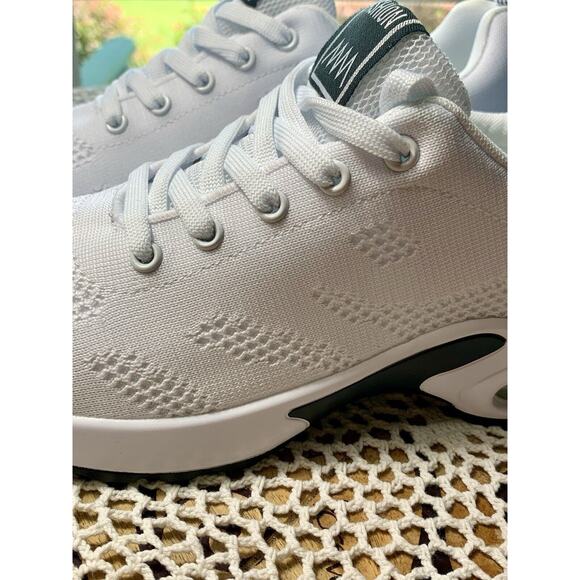 Ladies Nice-Nice Fashion Sneakers White Size 9.5M Mesh Breathable Arch-Soles 639 - Picture 8 of 9